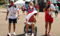 Olympic Tokyo: VĐV tennis ngồi xe lăn, than suýt chết vì sốc nhiệt