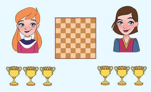 Thử thách IQ: 2 kỳ thủ chơi 5 lượt đấu, mỗi người thắng 3 trận, sao lại như vậy?