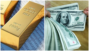 Giá vàng giảm, giá USD thăng hoa trong tháng 7