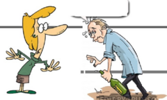 Lời biện hộ của ông chồng nghiện rượu
