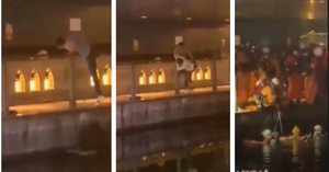 Clip thanh niên Việt bị đẩy xuống sông chết ở Nhật khiến cộng đồng mạng dậy sóng