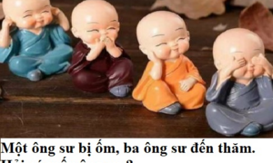 Đố mẹo: Có bao nhiêu ông sư?