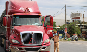 Lái xe từ vùng dịch đến Quảng Ngãi: Không cách ly tập trung, không được qua chốt