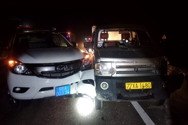 CSGT Bình Thuận truy bắt kẻ trộm ô tô rồi 'thông chốt' kiểm dịch COVID-19