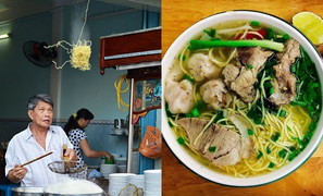 Mì thảy: Món mì độc đáo, khi ăn phải tung hứng lên tới 1,5m mới đúng kiểu