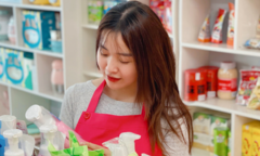 Cô giáo tiểu học bán hàng online, xoay xở cuộc sống do dịch COVID-19