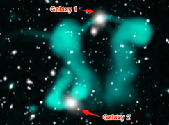 Phát hiện 'bóng ma nhảy múa' quanh quẩn gần 2 hố đen