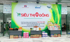 Hà Nội: Nhân rộng mô hình 'Siêu thị 0 đồng' trong mùa dịch