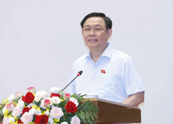 Chủ tịch Quốc hội gặp mặt các đại biểu Quốc hội chuyên trách không tái cử