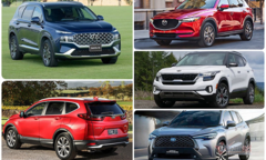 Top 5 xe đa dụng tháng 7/2021: Sự trở lại của Honda CR-V