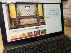 COVID-19 hoành hành, người Hà Nội sắm lễ Vu Lan qua 'chợ mạng'