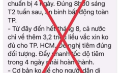 'Không cho người dân di chuyển trong 7 ngày' là thông tin giả mạo