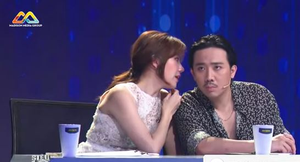 Trấn Thành 'bóc mẽ' vợ trên sóng truyền hình