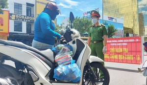 Đà Nẵng: 2 chiến sỹ công an trực chốt kiểm soát dịch dương tính SARS-CoV-2