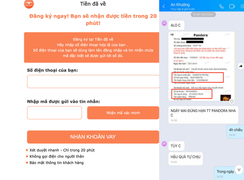 Vay online 90 triệu, phải trả 200 triệu, người phụ nữ liên tục bị hăm dọa