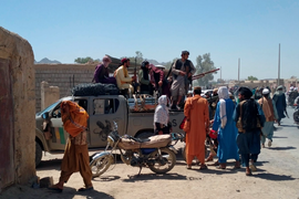 Taliban chiếm thành phố lớn thứ ba của Afghanistan