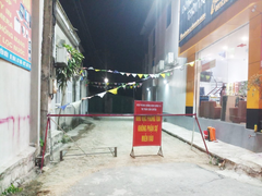 Phát hiện 1 ca nhiễm SARS-CoV-2 ở cộng đồng, Hà Tĩnh phong tỏa hơn 2.000 hộ dân