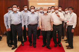 Ảnh: Lãnh đạo Đảng, Nhà nước dự hội nghị của Ủy ban Trung ương MTTQ Việt Nam