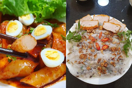 Ở nhà mùa dịch: Thử làm bánh cuốn, bánh gạo Hàn từ bánh tráng cực dễ lại ngon
