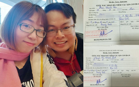 Người dân TP.HCM ‘khoe’ tiêm vaccine Vero Cell trên mạng xã hội