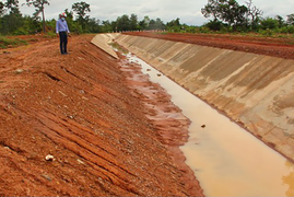 Cận cảnh kênh thủy lợi 3.000 tỷ đồng chưa nghiệm thu đã hư hỏng ở Gia Lai