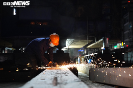 Công trường 'một cung đường 2 điểm đến' đảm bảo an toàn cho công nhân mùa dịch