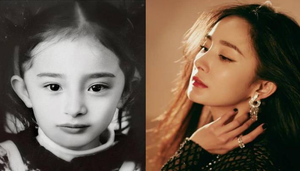 Vẻ đẹp từ thuở nhỏ tới khi trưởng thành của Dương Mịch