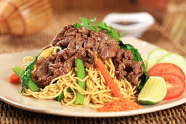 Xào mỳ tôm thế nào cho ngon?