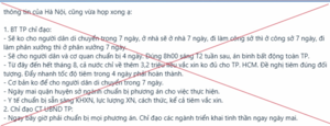 Hà Nội bác tin 'không cho người dân di chuyển trong 7 ngày'