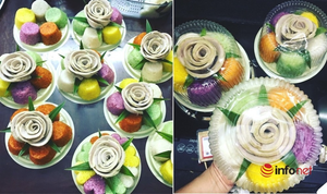 Cúng rằm tháng 7, hàng độc đẹp mắt được đặt mua tới tấp