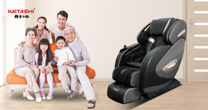 Ghế massage Kaitashi - Quà tặng yêu thương vẹn tròn hiếu hạnh mùa Vu Lan