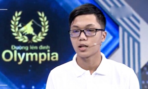 Nam sinh Nghệ An bứt phá ngoạn mục giành vòng nguyệt quế Olympia