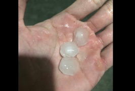 TP.HCM có mưa đá