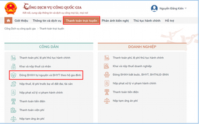 Cách đóng BHXH tự nguyện, gia hạn BHYT hộ gia đình Cổng Dịch vụ công Quốc gia