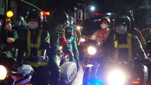 Video: Bộ Tư lệnh TP.HCM đồng loạt ra quân tuần tra trên các tuyến đường