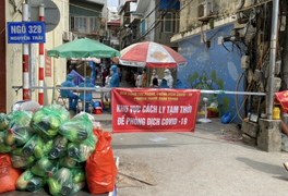 19 người dương tính với SARS-CoV-2, Hà Nội phong toả 2 ngõ ở đường Nguyễn Trãi
