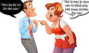 Nữ thư ký nổi giận khi sếp hỏi 'tối có rảnh không?'