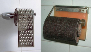 Tuyển tập giấy vệ sinh độc đáo: Từ ngắm nghía giải khuây đến giật mình bỏ chạy 