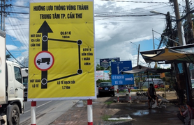 Cần Thơ dừng việc cấm xe quá cảnh đi qua QL 91 và QL91B