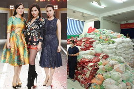 Em gái tỷ phú của Cẩm Ly: Có phi cơ riêng, góp trăm tấn lương thực chống dịch
