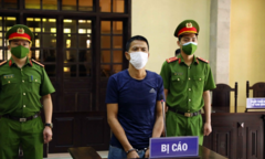 Kẻ côn đồ bóp cổ công an ở chốt kiểm soát dịch lĩnh 33 tháng tù