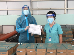 Người Việt tại New Zealand quyên góp 550 triệu mua sữa cho các bệnh viện TP.HCM