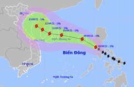 Bão Conson vượt qua Philippines, giật cấp 11 đi vào Biển Đông
