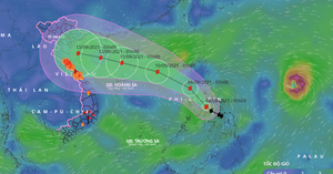 Bão Conson vào Biển Đông, nhiều địa phương dự báo mưa rất to