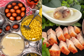 Biến tấu không giới hạn với món chè heo quay - trứng cút lạ miệng