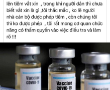 Bình Định: Kỷ luật chủ tịch xã lấy 'vaccine dư' tiêm cho người nhà cán bộ