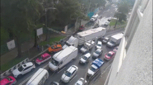 Video: Tài xế container say xỉn, gây tai nạn liên hoàn ở Mexico