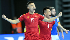 HLV Phạm Minh Giang: 'Tuyển Việt Nam hạnh phúc với bàn thắng vào lưới Brazil'