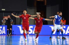 World Cup futsal 2021: Tuyển Việt Nam ghi bàn vẫn thua đậm Brazil