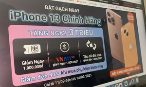 iPhone 13 chưa ra mắt, khách Việt Nam đã săn mua, cửa hàng chấp nhận đặt cọc
